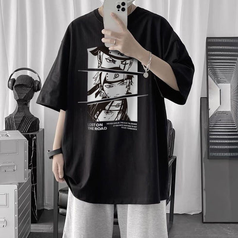 Naruto Anime T-shirts: Oversized Naruto T-shirts for Men