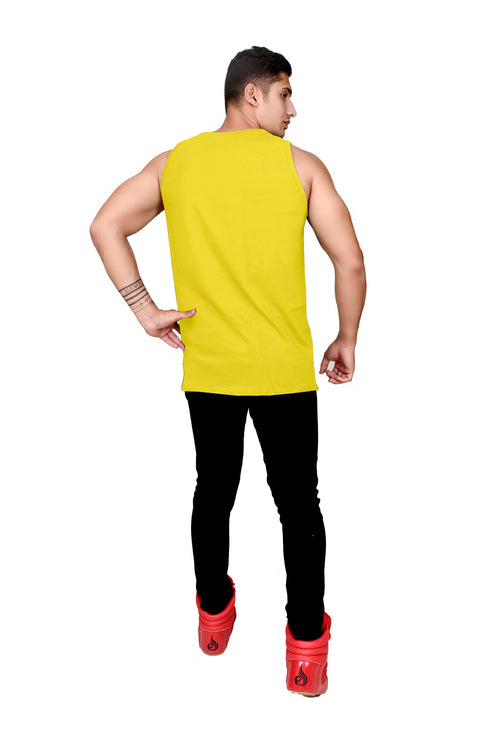 Men's Rise Gym Textured Sando