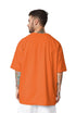 Trendy Orange Oversized T-Shirt for Men