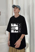 Anime Tshirt : Korean Oversized T shirt for Men