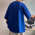 Dino Printed Aesthetic Blue Oversized T shirts for Men