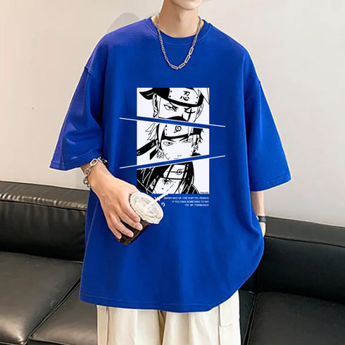 Naruto Anime T-shirts: Oversized Naruto T-shirts for Men