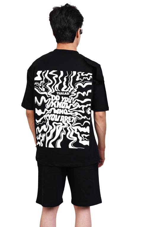 Gen Z Style : DYK Back Printed Oversized T-shirts for Men