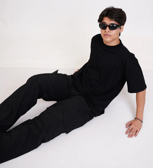 Gen Z Style : DYK Back Printed Oversized T-shirts for Men