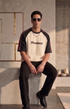 Men Cotton Raglane Aesthetic Oversized T shirts for Men