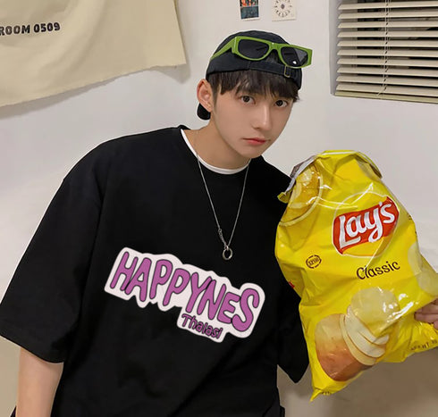 Gen Z Print : Aesthetic Oversized T-shirt for Men