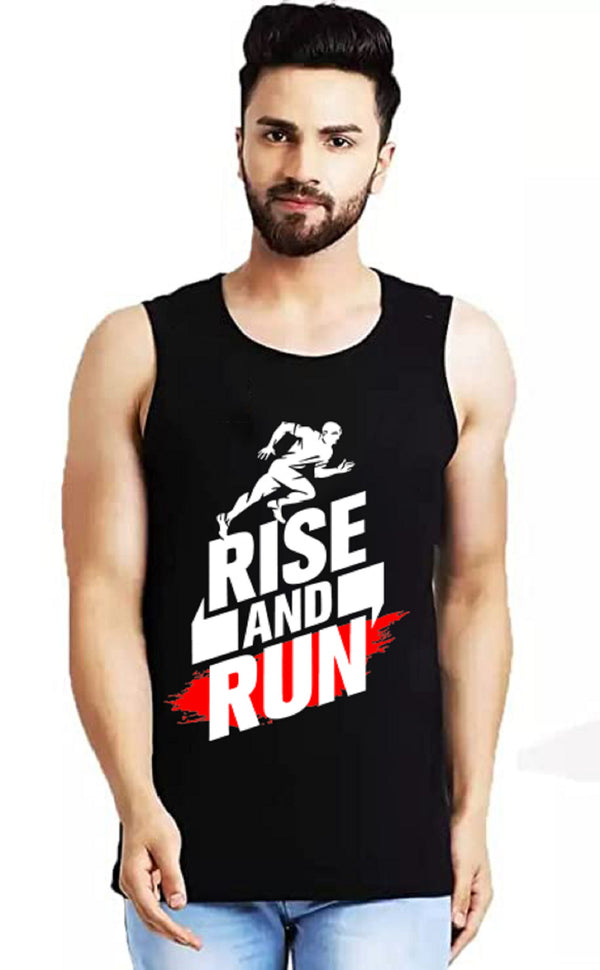 Men's Gym Textured Sando