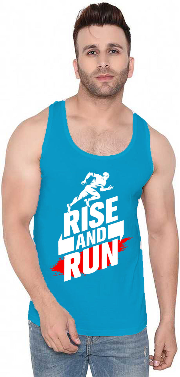Men's Rise Gym Textured Sando