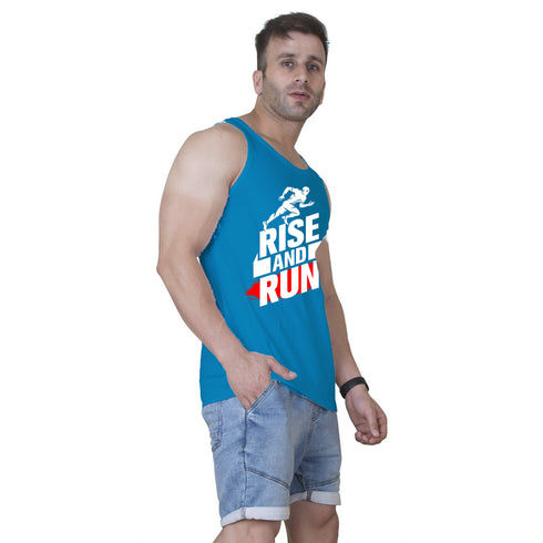 Men's Rise Gym Textured Sando