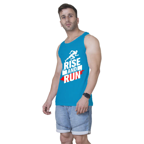 Men's Rise Gym Textured Sando