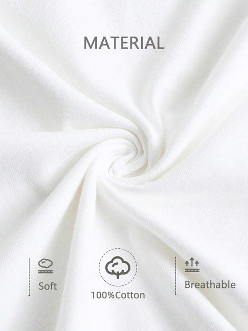 Poindexter Design: Women Oversized Anime White T-shirt