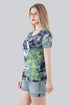 Women Printed Cotton Tie Dye T-shirt - Multicolored T-shirt
