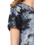 Women Regular Cotton Tie Dye T-shirt - Multicolored T-shirt