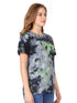 Women Regular Cotton Tie Dye T-shirt - Multicolored T-shirt