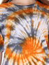 Women Printed Cotton Tie Dye T-shirt - Multicolored T-shirt