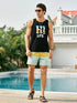 Men's Hi-Life Black Beach Vest for Men