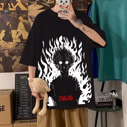 Gen Z Style: One Piece Oversized T-Shirts for Men