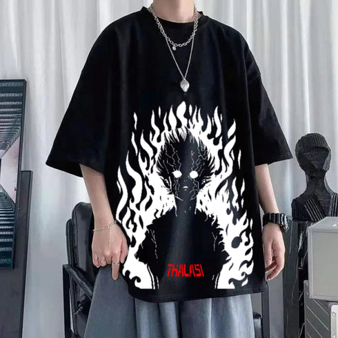 Gen Z Style: One Piece Oversized T-Shirts for Men