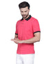 Mens Half Sleeve Solid Colour Polo T shirt with Collar