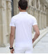 Mens Half Sleeve Solid Colour Polo T shirt with Collar