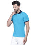 Mens Half Sleeve Solid Colour Polo T shirt with Collar