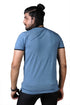 Mens Half Sleeve Printed Polo T shirt with Collar