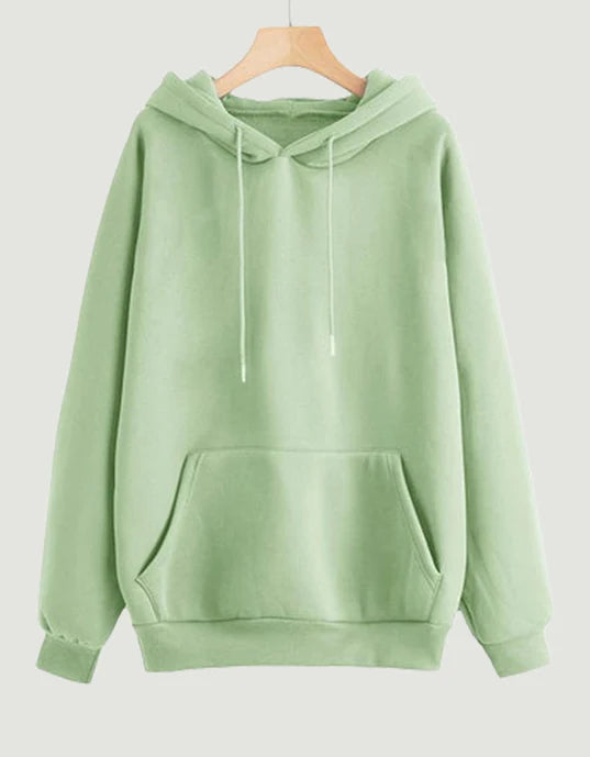 The Green Elegance: Styling Tips for Thalasi's Solid Hoodie