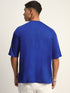 Aesthetic Korean Style Blue Oversized T shirts for Men