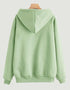 Green Solid Plain Hoodie for Men – Embrace Comfort and Style