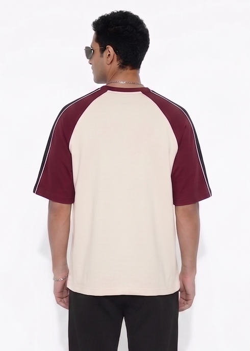 Men Cotton Raglane Aesthetic Oversized T shirts for Men