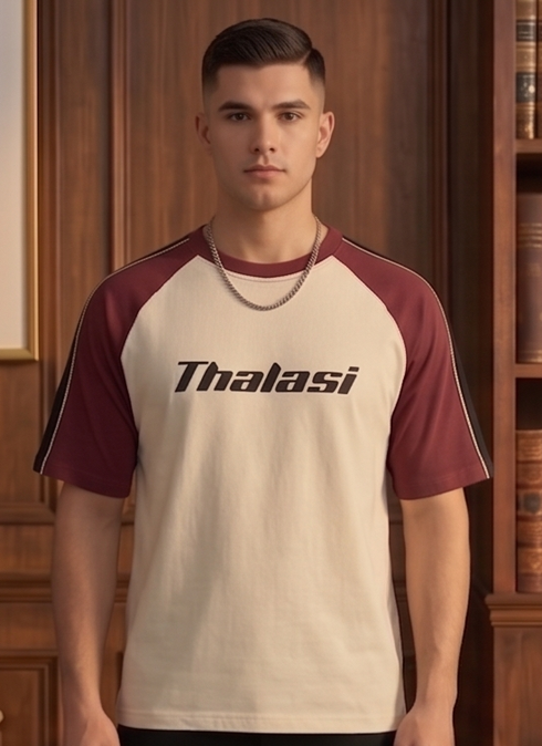 Men Cotton Raglane Aesthetic Oversized T shirts for Men
