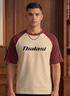 Men Cotton Raglane Aesthetic Oversized T shirts for Men