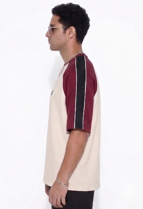Men Cotton Raglane Aesthetic Oversized T shirts for Men