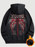 THALASI Wings Back Printed Hooded Sweatshirt & Hoodies for Men