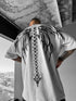 THALASI Men Cotton Wings Printed Aesthetic Oversized Tshirt for Men