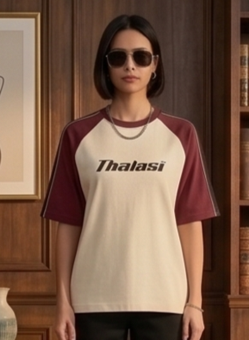 Women Cotton Raglan Aesthetic Oversized T shirts for Women