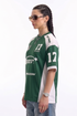 THALASI RACER Oversized Graphic T-Shirt for Women Racing Tshirt For Women