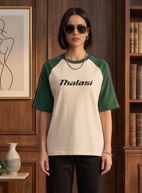 Women Cotton Raglan Aesthetic Oversized T shirts for Women